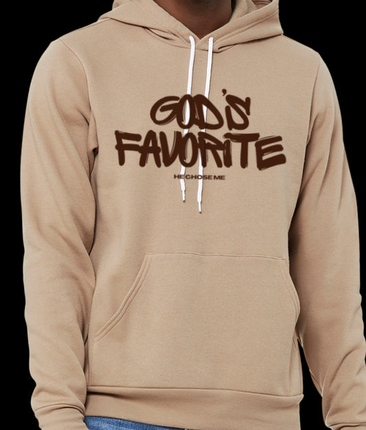 Tan God's Favorite Hoodie