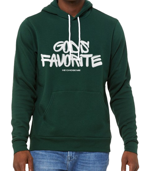 Green God's Favorite Hoodie